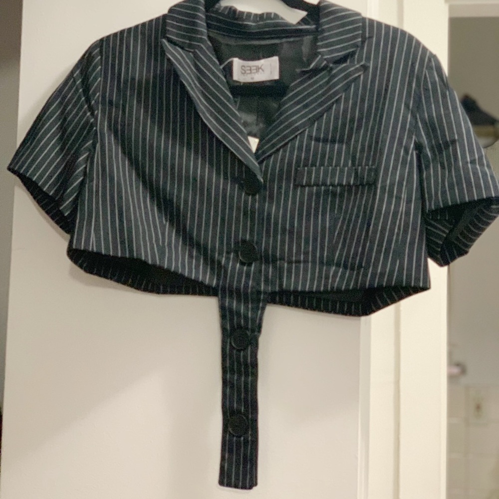 LF Stores SEEK The Label Crop Top Blazer